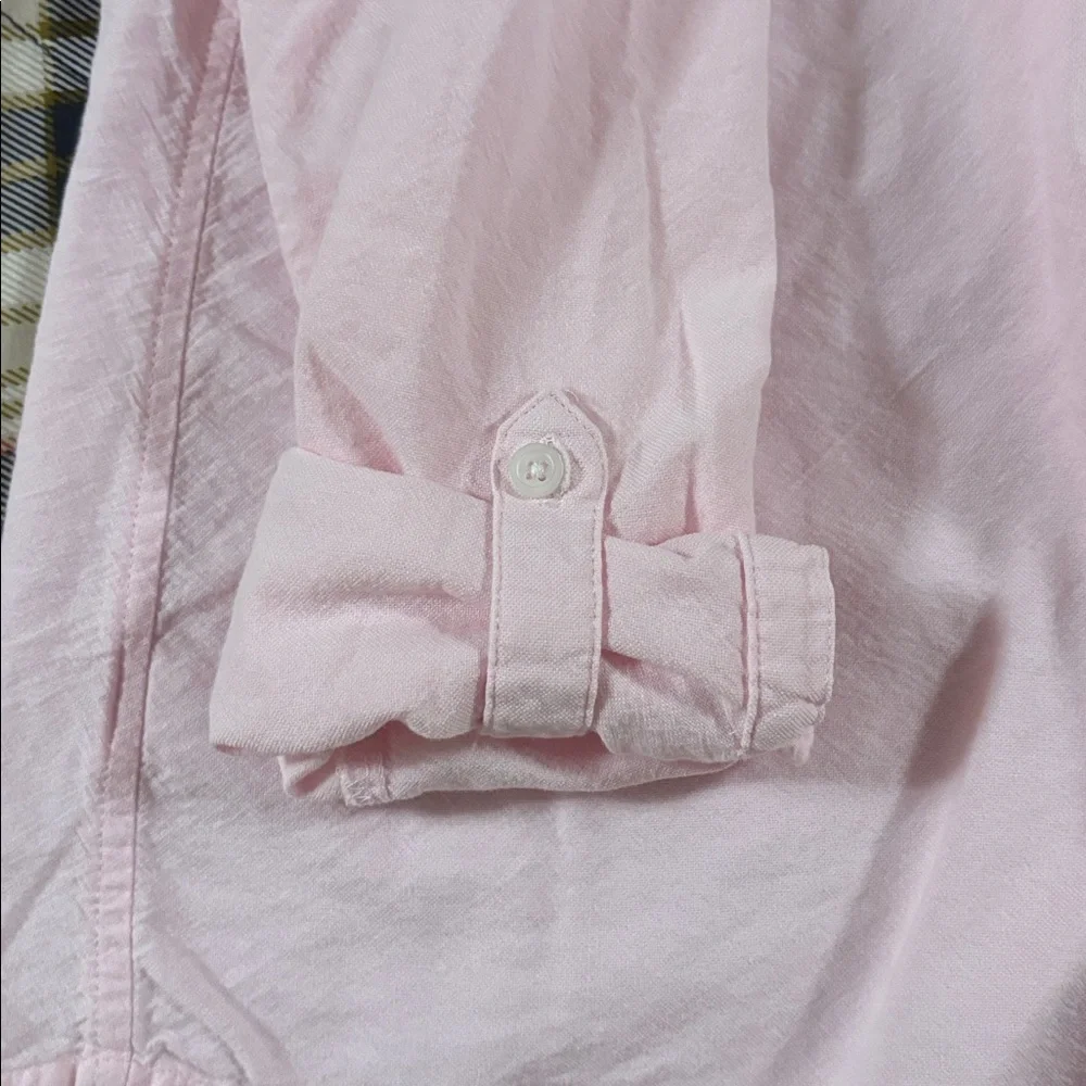 Croft & Barrow Light Pink Button-Up Shirt - Picture 7 of 8